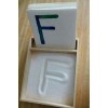 Sand Tracing Tray with capital &small Alphabet cards