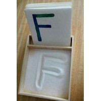 Sand Tracing Tray with ca...