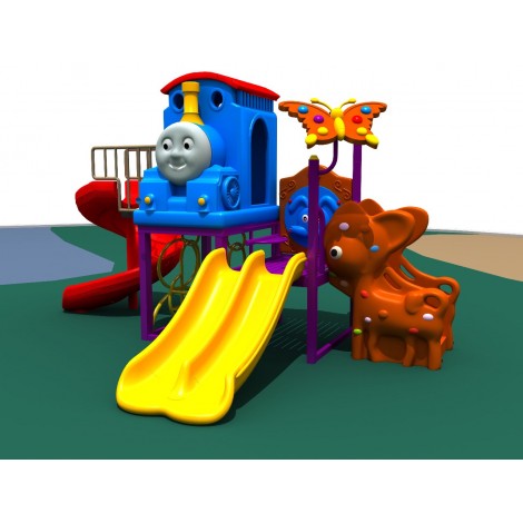  Mini Play Booster Train Hut Imported