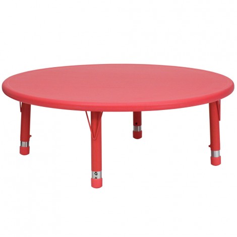 Montessori Round Table Adjustable Legs(Available on Demand)