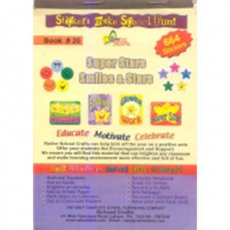 Super Star Stickers Book 600