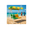 LAWN SOFA 2 SEATER WITH CANOPY