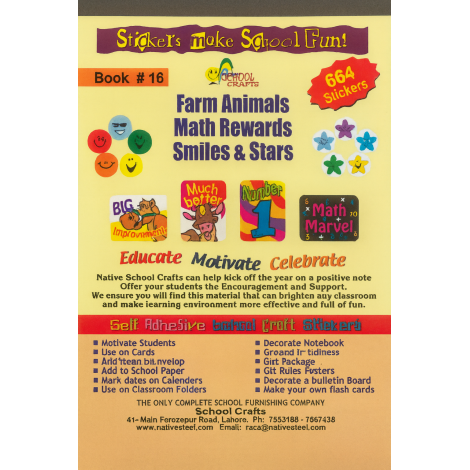 Smile & Reward Sticker Book 600