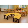 Semi Sphere Table 6 x 4 feet (only table)