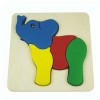 3D Elephant Inset Puzzle