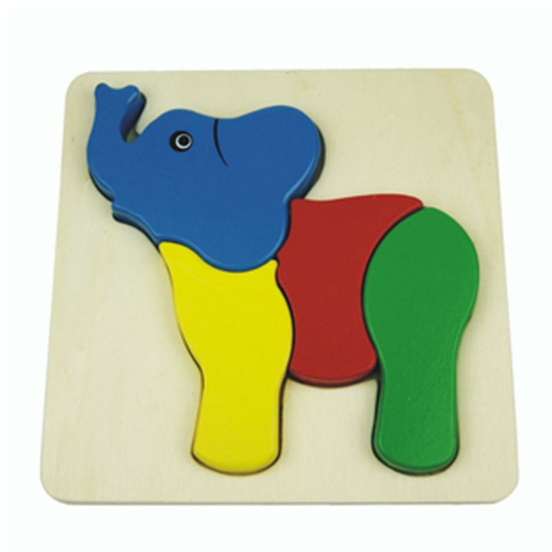 3D Elephant Inset Pu...
