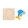 3D Fish Inset Puzzle