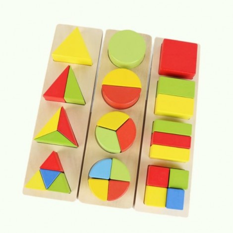 Geometry Set Inset Puzzle