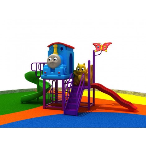 MPB Mini Play Booster Train Hut