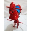 Horse Spring Rider Fiberglass